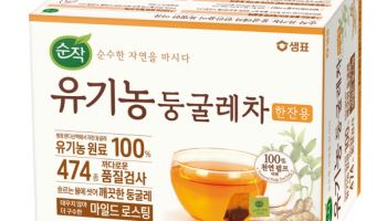 순작, 100% 유기농 원료로 만든 ‘유기농 둥굴레차’ 출시