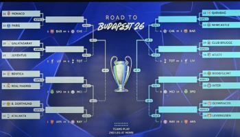 '이강인 복귀 눈앞' PSG, 모나코와 챔스 PO 맞대결...레알, 벤피카와 재대결