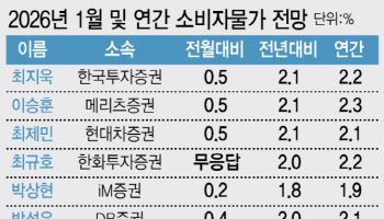 “환율·유가 안정적…1월 물가 2.1% 상승 전망”