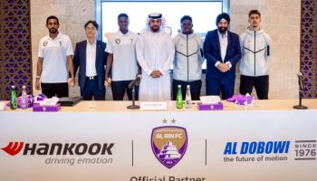 한국타이어, UAE 프로축구 '알 아인 FC'와 스폰서십 체결