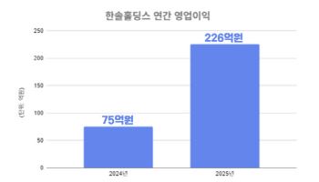 한솔홀딩스, 지난해 영업익 226억원…전년比 202.3%↑