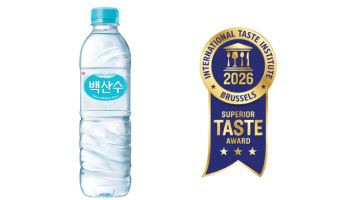 농심 백산수, 국제식음료품평원 4년 연속 최고등급 수상