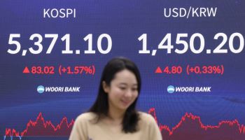 美 기술주 조정 비켜간 코스피…삼성전자 시총 1천조 돌파(종합)