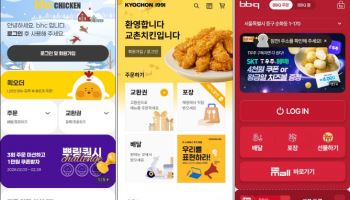 자사앱 키우는 치킨3사…혜택 늘려 `배달앱 의존도` 낮춘다