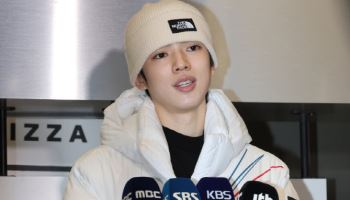 차준환·엔하이픈 성훈 밀라노 입성하자…이탈리아 공항이 '들썩들썩'