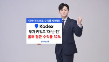 삼성운용이 제시한 ETF 키워드 ‘대·반·전’…수익률 32% 달성