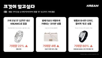 명품 가격 인상에…크림, 럭셔리·듀프소비  거래↑