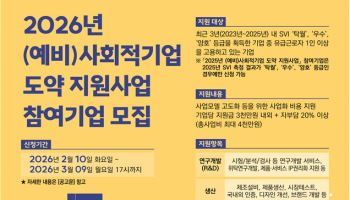 사회적기업 ‘성장 사다리’ 만든다…정부, 스텝업 지원 본격화