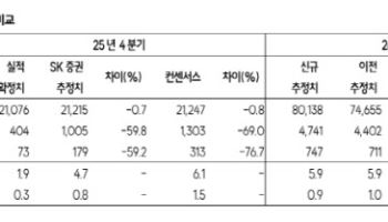 한화, 인적분할 앞두고 목표가 상향...할인율 축소 기대-SK