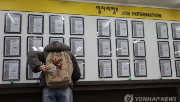 1월 청년실업률 6.8%…코로나 사태 이후 최고(상보)