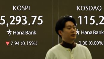코스피, 5300선 아래로…연휴 앞두고 숨고르기