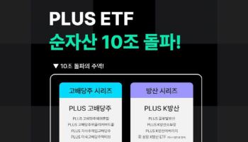 한화운용 PLUS ETF, 순자산총액 10조원 돌파
