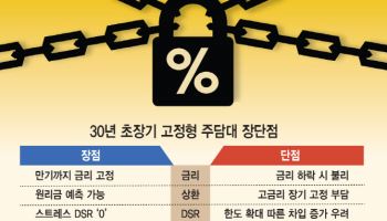 30년 고정금리 주담대 가시권…'가계빚 안전판' VS '고금리 족쇄'