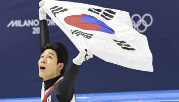 李대통령, 쇼트트랙 황대헌 은메달 축하…"진정한 빙판승부사"