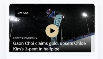 최가온 스노보드金, 美 NBC 선정 올림픽 10대 뉴스 선정