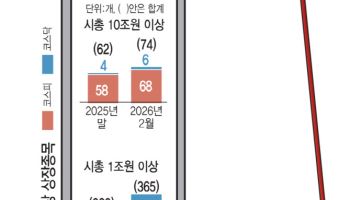 ‘시총 1조 클럽’ 훅↑…증시 랠리에 몸집 키운 상장사들