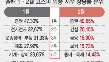 ‘AI 파괴론’ 출렁여도 코스피는 탄탄…2월은 내수·저PBR이 끌었다