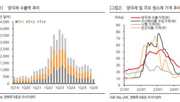양극재 수출, 5년 만에 ‘최저’…“2차전지 업종 주가, 부담스러운 박스권”
