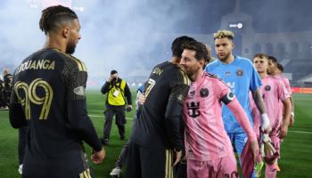 '손흥민 메시 앞에서 도움' LAFC, 마이애미에 앞선 채 전반 종료