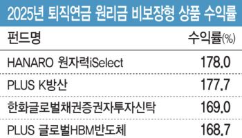 1년에 178% ‘껑충’…퇴직연금 계좌 수익률 1위 펀드는