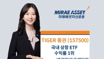 미래에셋 ‘TIGER 증권’, 연초 이후 수익률 102%…전체 ETF 1위