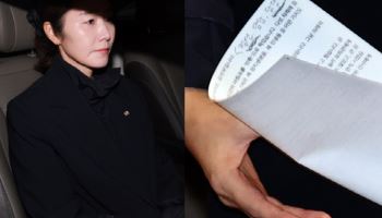 '세 단어' 새긴 강선우, 체포안 가결 뒤 묵묵히 직진