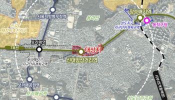 신대방삼거리역 일대 용적률 600% 적용…최고 높이 100m