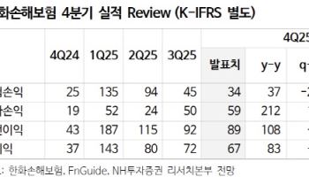 한화손해보험, 이익 체력 빠르게 개선 중…목표가↑-NH