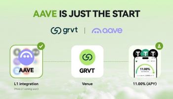 GRVT, 세계 최대 디파이 Aave와 손잡고 ‘수익형 담보’ 시대 개막 연다