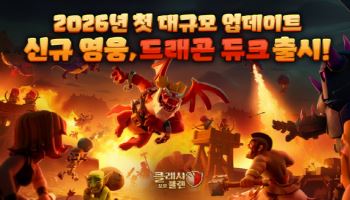 “드래곤 듀크 참전”…클래시 오브 클랜, 3월 대규모 업데이트