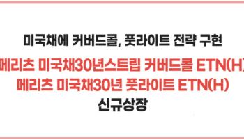 메리츠증권, 미국채 커버드콜·풋라이트 ETN 2종 출시