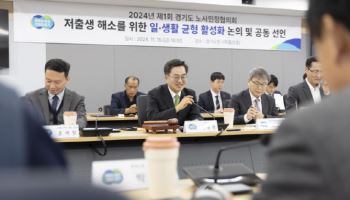 임금삭감 없는 단축 근무, 경기도 '0.5&0.75잡' 참가 모집