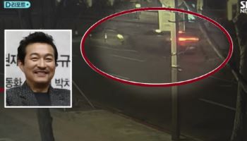 “음주운전 아냐” 이재룡, 음주 사고 당시 CCTV 보니