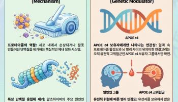 혈액 속 단백질 분해 기능, 알츠하이머 고위험군에서 치매 병리와 연관