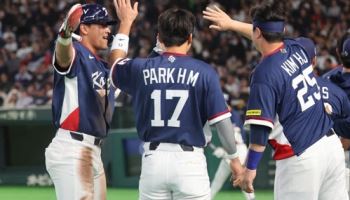 '기적의 WBC 8강행 보인다' 한국, 6회초까지 6-1 리드