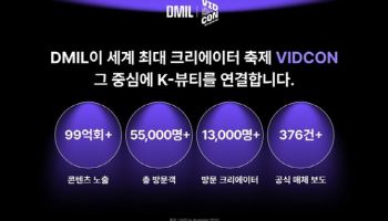 세계 최대 크리에이터 축제 비드콘, 디밀과 손잡고 K뷰티 글로벌 무대 선다