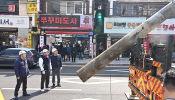 전봇대 없는 거리, 하남시 원도심 지중화 1단계 완료 임박