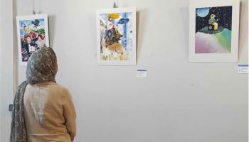전쟁과 국경 넘어 만난 그림 한 장…한·이란·독일 학생미술교류전 열려