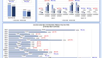 지난 달 강남3구 국평 평균 실거래가 12.5% 떨어졌다