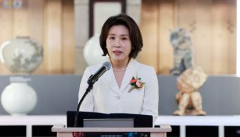 김혜경 여사 “전통문화 관심·인기, 장인 창작 기반 되길”