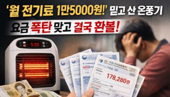 온풍기 썼더니 ‘전기요금 폭탄’...“제품 환불되나요?”