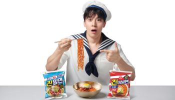 대세 허경환 잡은 오뚜기...진밀면·진비빔면 `여름철 공략`