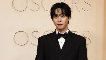 '케데헌' 진우 떴다... 안효섭, 美 아카데미 레드카펫 밟아