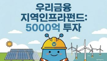 우리금융, 5000억 인프라펀드 조성...비수도권 태양광·해상풍력 투자