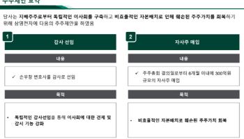 차파트너스, 삼영전자공업 주주제안 본격화…감사 선임·300억 자사주 매입 요구