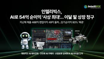 인텔리빅스, 작년 순이익 54억 ‘사상 최대’…이달 말 코스닥 예심 청구