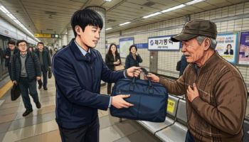 “전세자금 5000만원인데…” 지하철 현금 가방, 20분 만에 찾았다