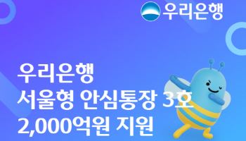 우리은행, 서울 소상공인에 2천억 규모 비대면 대출