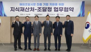 강한 지식재산권으로 해외 조달시장 공략한다