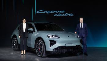 "가장 강력한 럭셔리 전기 SUV"…포르쉐, '카이엔 일렉트릭' 국내 첫 공개